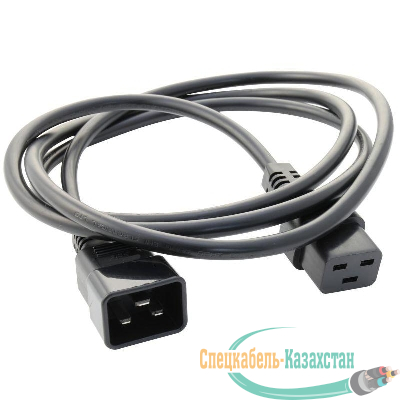 Кабель питания IEC 60320 С19 - IEC 60320 C20 - 0.5м DKC R5CORD9005