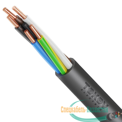 Кабель TOKOV ELECTRIC ВВГнг(А)-LS 5х10 ОК (N PE) 0.66кВ (м) УТ000028411