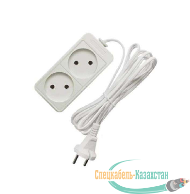 Удлинитель 2х3м без заземл. 10А IP20 2.2кВт Союз 481S-1203