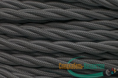 Провод 2х1.5 Графит матов. (уп.20м) Bironi B1-424-713-20