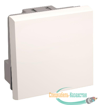 Выключатель 1-кл. 2мод. СП 10А IP20 ВКО-21-00-П бел. ИЭК CKK-40D-VO2-K01
