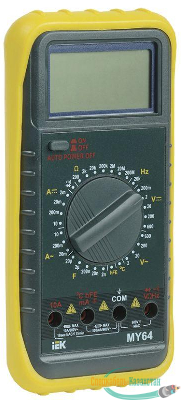 Мультиметр цифровой Professional MY64 ИЭК TMD-5S-064