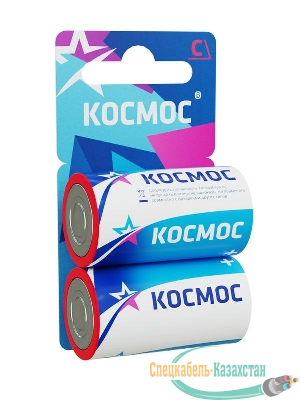 Элемент питания солевой C/R14 (блист.2шт) КОСМОС KOCR142BL