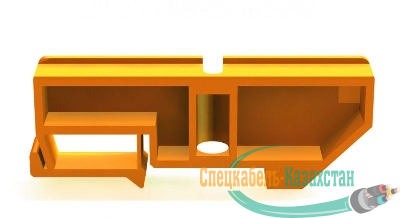 Изолятор для установки нулевой шины на DIN-рейке DEKraft 32250DEK