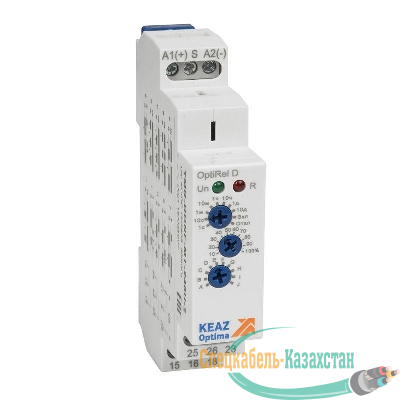 Реле времени OptiRel D TMR-DONF-MT-240U-2 многофункциональное 16А 2СО 12-230АС/DC КЭАЗ 332019