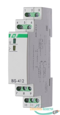 Реле импульсное BIS-412 (для группового режима работы; монтаж на DIN-рейке 230В 16А 1P IP20) F&F EA01.005.007