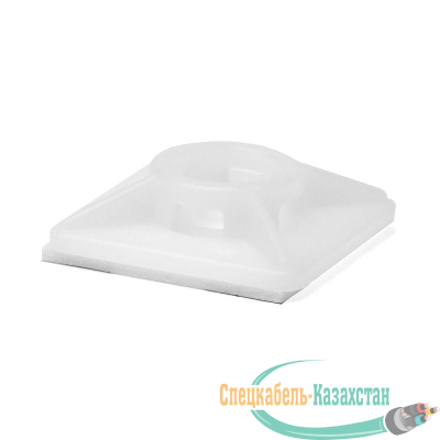 База монтажная самоклеящаяся 28х28 бел. (уп.100шт) DKC 25473SR
