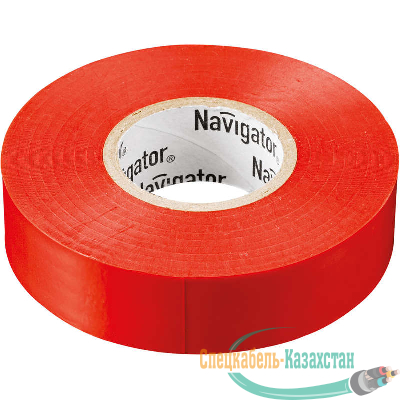 Изолента ПВХ 15мм (рул.20м) красн. NIT-B15-20/R Navigator 71104
