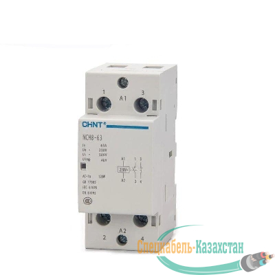 Контактор модульный NCH8-63/11 63А 1НЗ+1НО AC 220/230В 50Гц (R) CHINT 256095