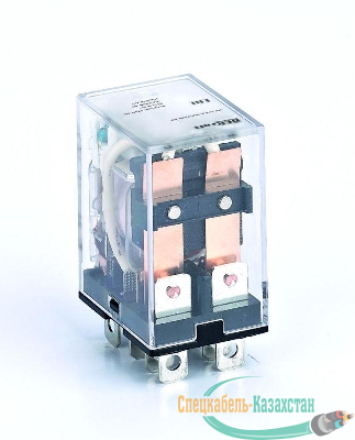 Реле промежуточное ПР-102 10А 24В DC 2 конт. с LED-индикацией DEKraft 23904DEK