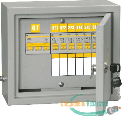 Щит ОЩВ-6/ОЩВ-3-63-6-0 (ВВ63А 6х16А) IP31 ИЭК MSM10-3N-06-31