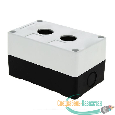 Корпус КП 102 2 кнопки белый EKF cpb-102-w