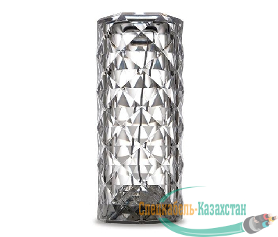 Светильник светодиодный настольный CTL3-USB 3Вт 120лм 5В 2SMD IP20 диммер: 2700-3000К/4000-4500К/6000-6500К ночник прозр. кристалл акрил ФАZА 5040885