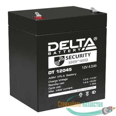 Аккумулятор ОПС 12В 4.5А.ч Delta DT 12045