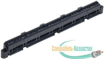Суппорт для шин в корп. (ширина 12 мод.) TEKFOR IEK TF-KP00D-S-12