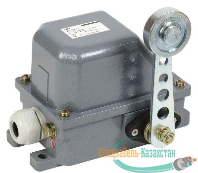 Выключатель концевой КУ-701 У1 рычаг с роликом 10А IP44 2 эл. цепи ИЭК KV-1-701-1