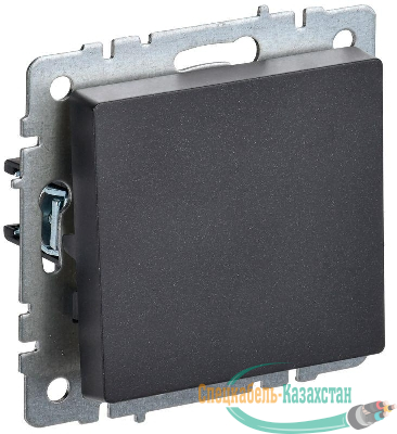 Выключатель 1-кл. СП BRITE ВС10-1-0-БрЧ 10А механизм черн. IEK BR-V10-0-10-K02