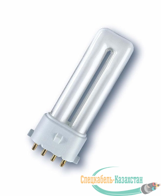 Лампа люминесцентная компакт. DULUX S/E 9W/840 2G7 OSRAM LEDVANCE 4099854123825