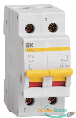 Выключатель нагрузки ВН-32 32А/2П ИЭК MNV10-2-032