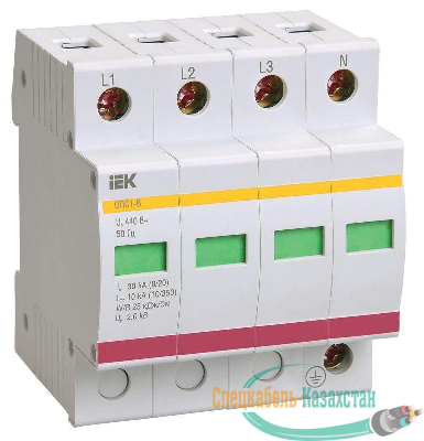Ограничитель перенапряжения ОПС1-C 4P ИЭК MOP20-4-C