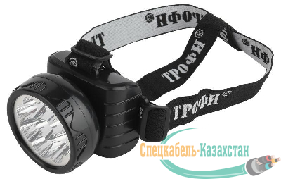 Фонарь TG9 налобный аккум. 4В 0.9А.ч 9хLED ЗУ 220В карт. упак. Трофи C0045557
