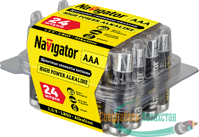 Элемент питания алкалиновый AAA/LR03 94 787 NBT-NE-LR03-BOX24 (уп.24шт) Navigator 94787