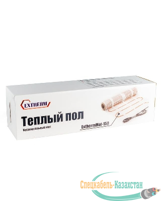 Комплект "Теплый пол" (мат) двухжил. 150Вт/кв.м 750Вт 10х0.5м 5кв.м ExthermMat 150-750-5.0
