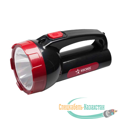 Фонарь светодиодный аккум. BASIC 1х5Вт LED зарядка 220В КОСМОС KOCAc9105WLED