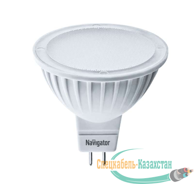 Лампа светодиодная 94 263 NLL-MR16-5-230-3K-GU5.3 5Вт 3000К тепл. бел. GU5.3 360лм 170-260В Navigator 94263