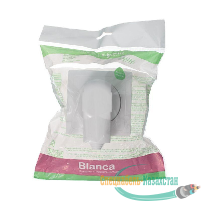 Комплект силовой СП BLANCA 32А 250В монтажная коробка + розетка + вилка бел. SchE BLNSK013231