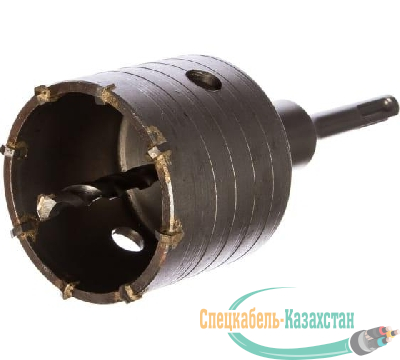 Коронка по бетону М22 d68мм в сборе (коронка + хвостовик + бур) SDS plus Вихрь 73/10/9/1