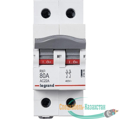 Выключатель-разъединитель 2п 80А RX3 Leg 419409