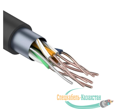 Кабель FTP 4х2х24AWG кат.5е медь наруж. прокл. бухта (м) Rexant 01-0146