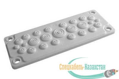 Ввод кабельный пластик V0 UL94. (25 отв.) IP65 DKC R5HTC25