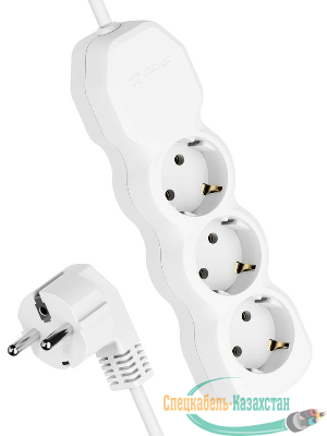 Удлинитель 3х5м с заземл. 10А IP20 ПВС 3х0.75 КОСМОС YKsm5m-3g-Z(10A)P