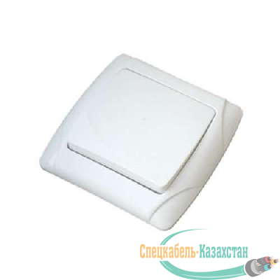 Выключатель 1-кл. СП Маргарита 10А IP20 бел. Universal М0021