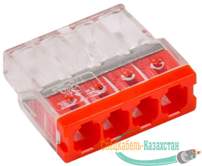 Клемма строительно-монтажная СМК 772-204 (уп.4шт) IEK UKZ30-204-004