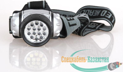 Фонарь налобный LED 5352 (14LED 4 режима; 3хR03 метал.) Ultraflash 10261