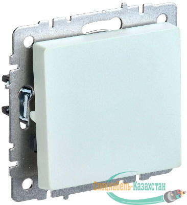 Выключатель 1-кл. СП BRITE ВС10-1-0-БрЖ 10А механизм жемчуж. IEK BR-V10-0-10-K36