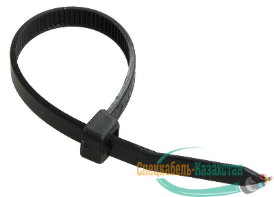 Хомут кабельный 4.8х300 нейл. черн. (уп.100шт) ИЭК UHH32-D048-300-100