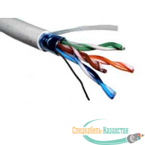 Кабель FTP 2х2х24AWG кат.5 омедн. алюм. бухта (м) PROCONNECT 01-0121-3