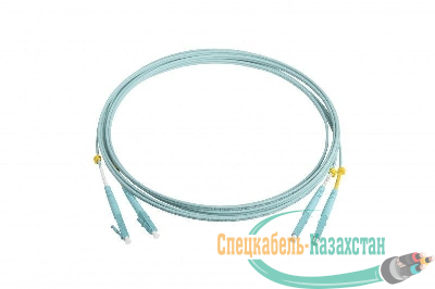 Патч-корд FC-D2-503-LC/PR-LC/PR-H-3M-LSZH-AQ волоконно-оптический (шнур) MM50/125(OM3) LC-LC duplex 10G/40G LSZH 3м Hyperline 34455