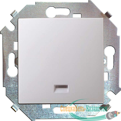 Механизм выключателя 1-кл. СП Simon15 16А IP20 с индик. бел. Simon 1591104-030