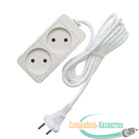 Удлинитель 2х1.5м без заземл. 10А IP20 2.2кВт Союз 481S-1201
