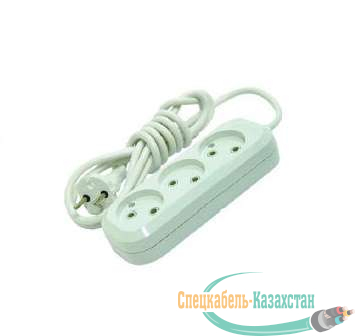 Удлинитель 3х2м без заземл. 10А IP20 Makel MGP122
