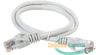 Патч-корд кат.5е UTP 0.5м сер. ITK PC01-C5EU-05M