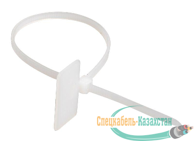 Хомут кабельный ХП1 2.5х110 нейл. бел. с таб. 20х13 (уп.100шт) ИЭК UHH61-3-110-100