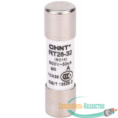 Вставка плавкая цилиндрическая RT28-32 32А 10х38 CHINT 520261