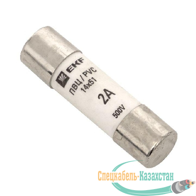 Вставка плавкая цилиндрическая ПВЦ 14х51 2А EKF pvc-14x51-2