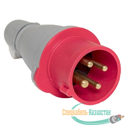 Вилка переносная 014 3Р+РЕ 16А 380В IP44 PROxima EKF ps-014-16-380-PRO